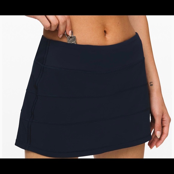 Lululemon pace rival skirt NWT 13” blue - Picture 2 of 6